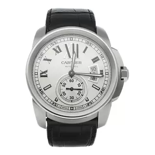 Oferta de Reloj Cartier para caballero modelo Calibre. por $79999 en Nacional Monte de Piedad