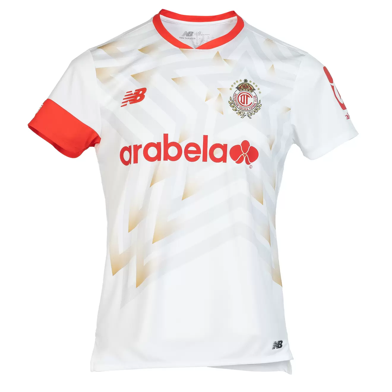 Oferta de Deportivo Toluca Away Womens Short Sleeve Jersey por $169900800 en New Balance