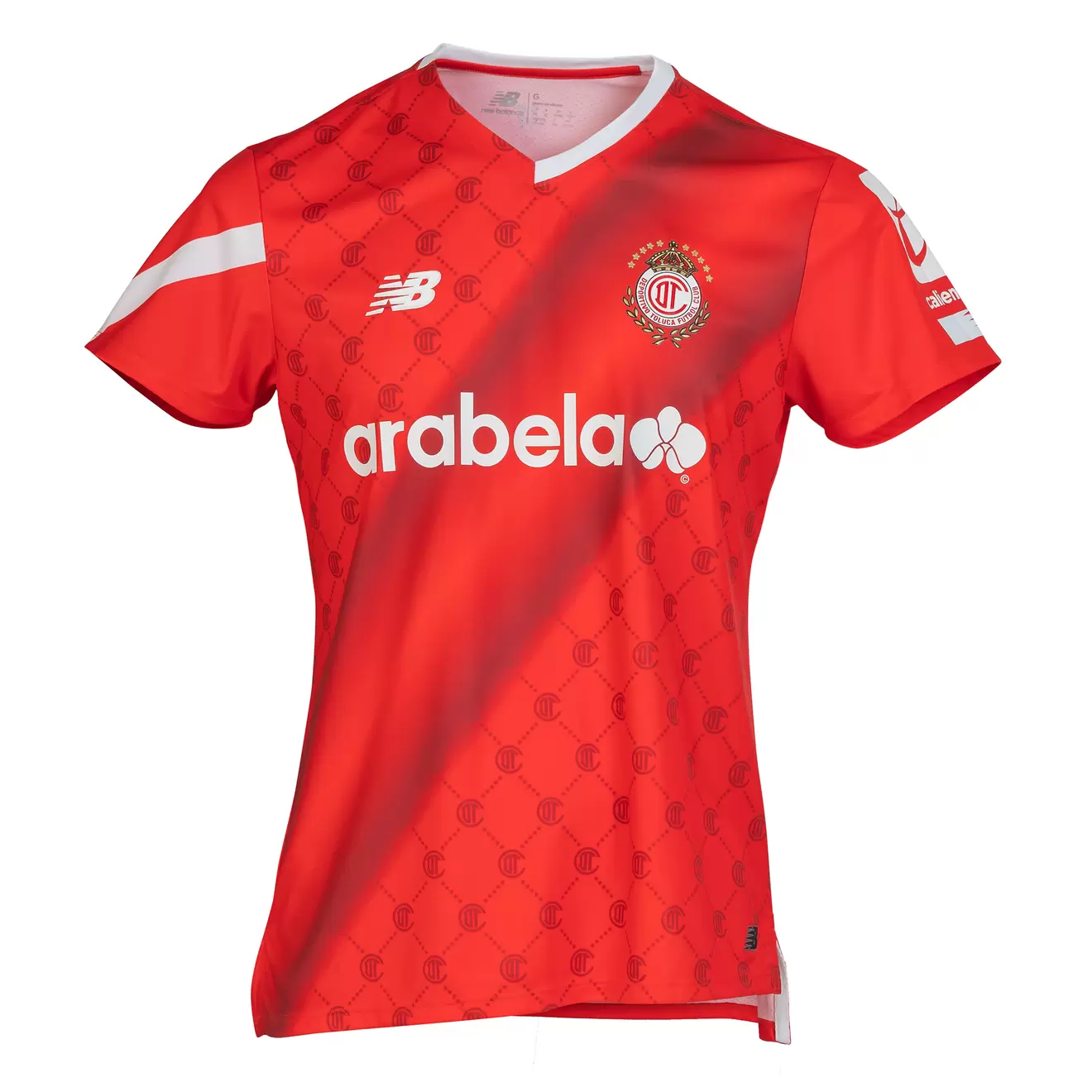 Oferta de Deportivo Toluca Home Womens Short Sleeve Jersey por $169900800 en New Balance