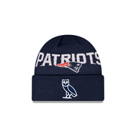 Oferta de New England Patriots OVO X NFL Knit por $999 en New Era