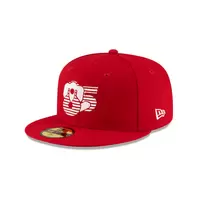 Oferta de Diablos Rojos del México Away LMB Game Cap 100 Aniversario 59FIFTY Cerrada por $999 en New Era
