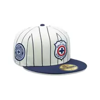 Oferta de Cruz Azul Retro Pinstripe 59FIFTY Cerrada por $999 en New Era