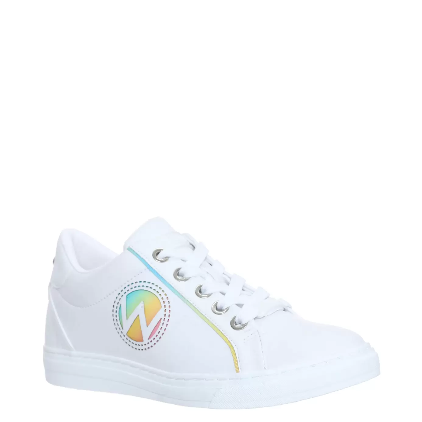 Oferta de Tenis Carosone Sintetico Blanco Westies por $900 en Nine West