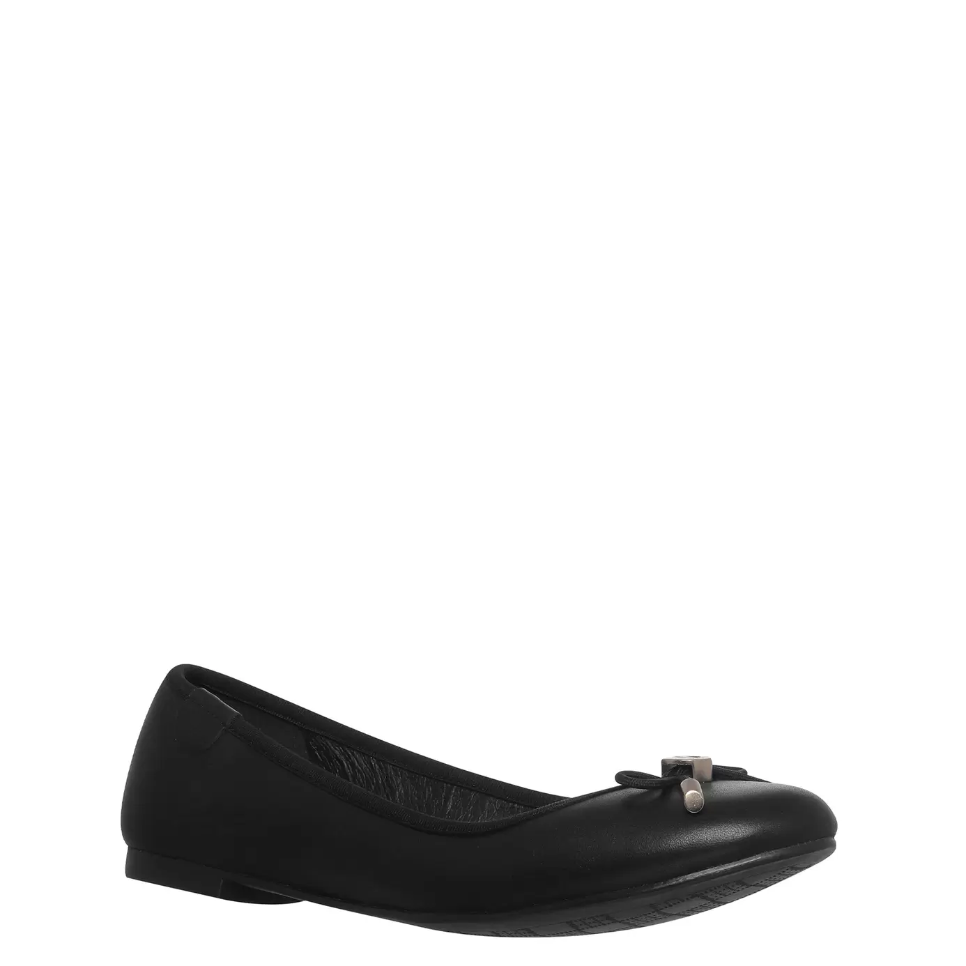 Oferta de Ballerina Elios Piel Negro Westies por $979 en Nine West