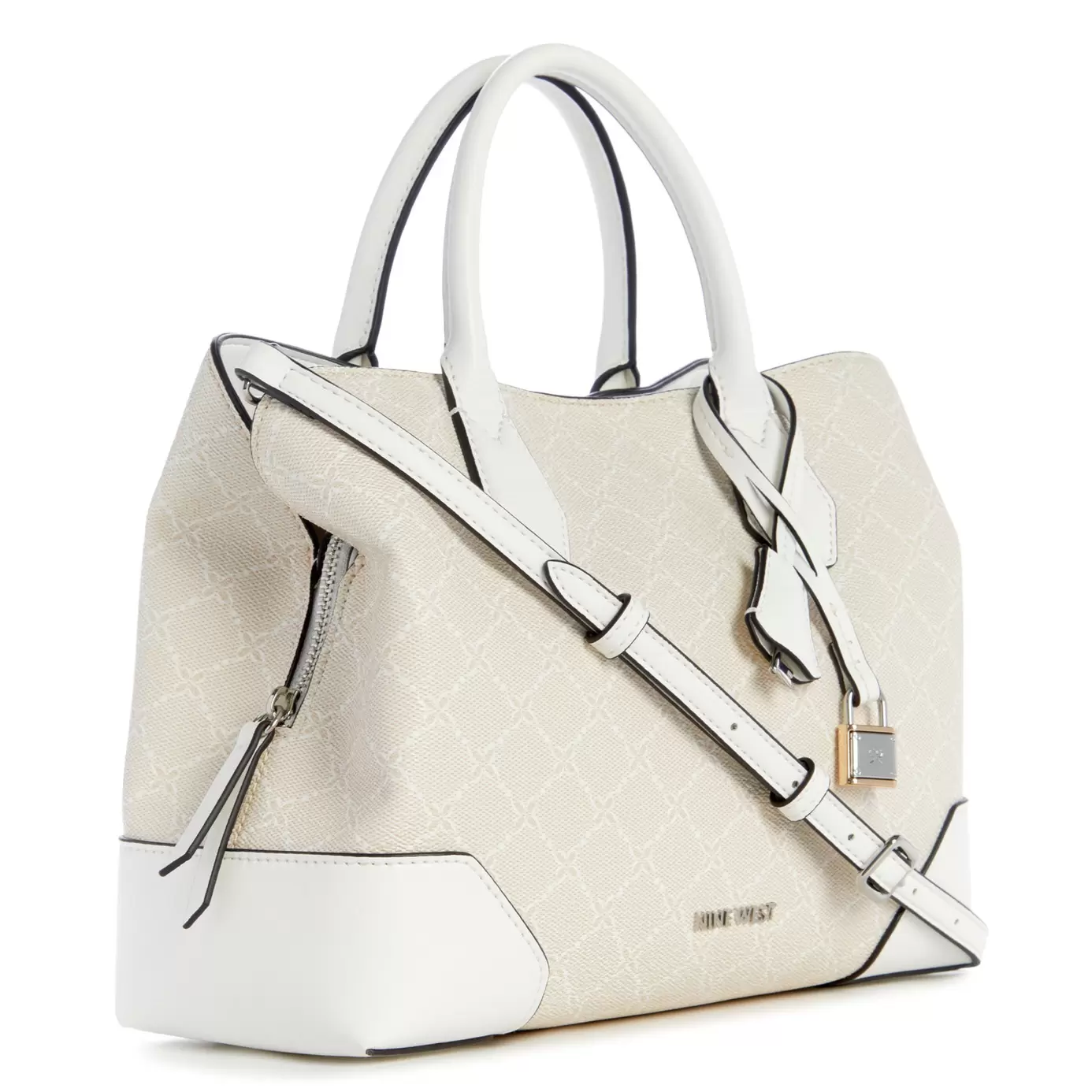 Oferta de Bolsa De Mano Nyg108505 Brooklyn Sintetico Marfil Nine West por $1609 en Nine West