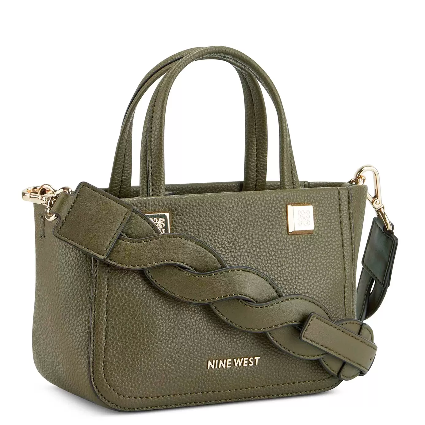 Oferta de Bolsa De Mano Ngv132776 Addison Sintetico Olivo Nine West por $1609 en Nine West