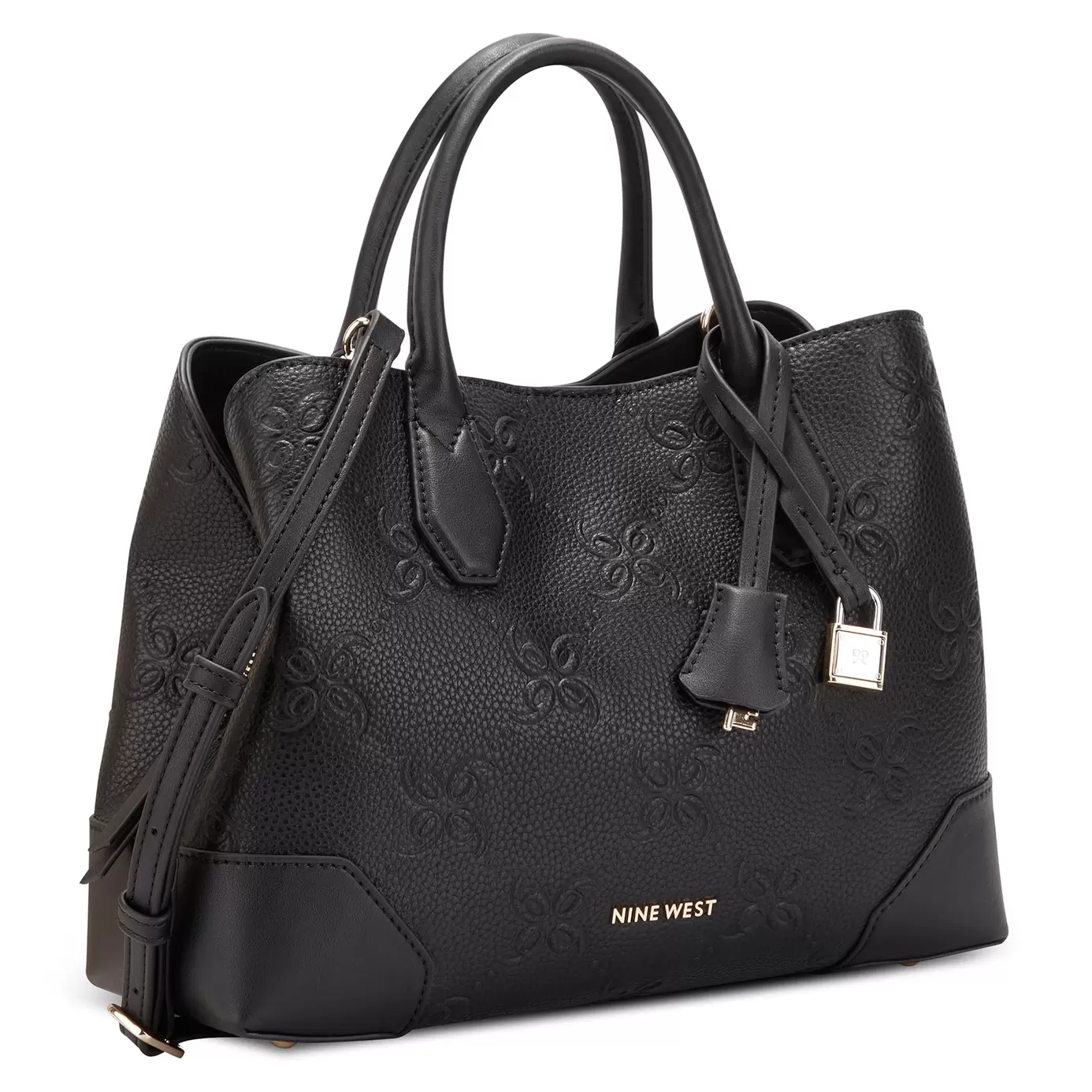 Oferta de Bolsa De Mano Noe108505 Brooklyn Sintetico Negro Nine West por $1609 en Nine West