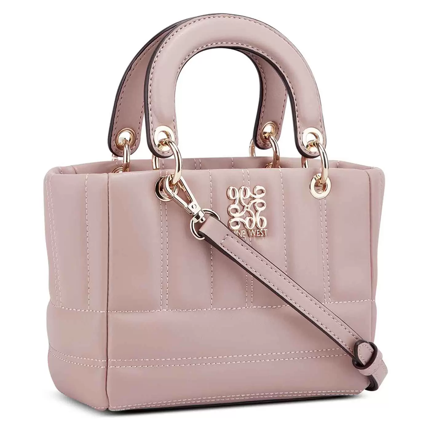 Oferta de Bolsa De Mano Ngq131176 Lelianna Sintetico Blush Nine West por $1499 en Nine West