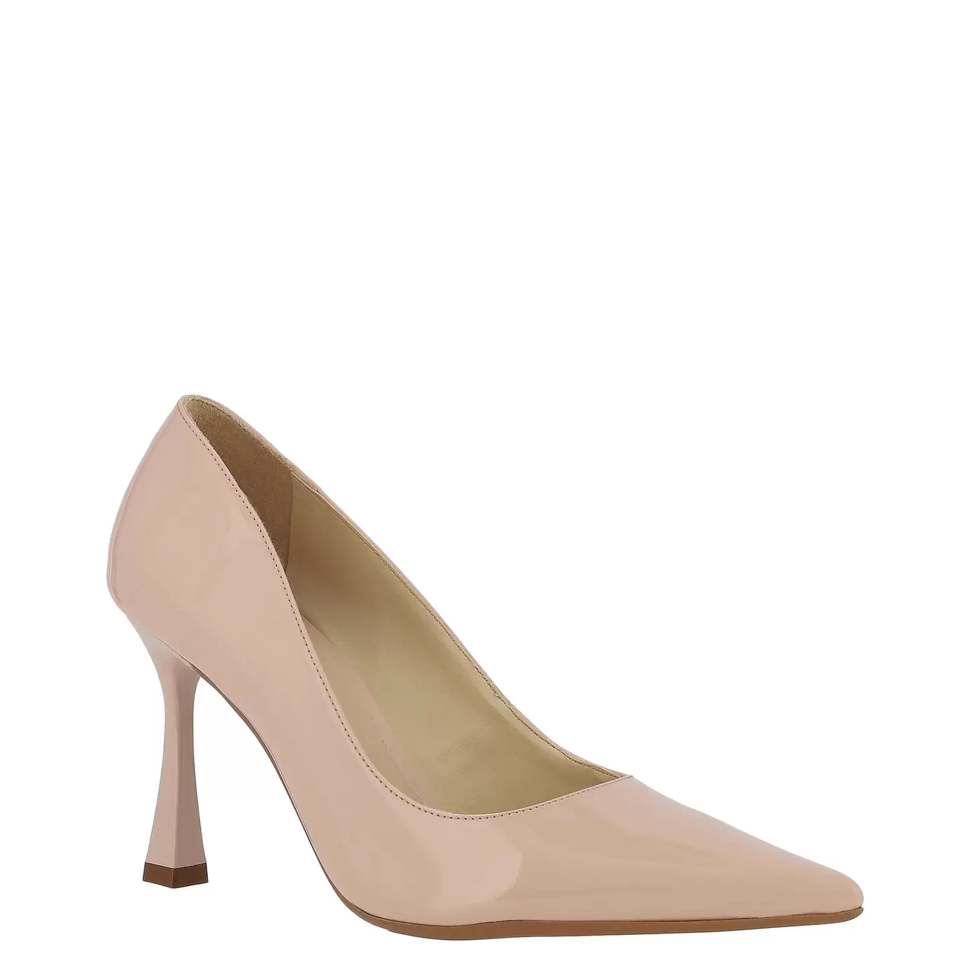 Oferta de Zapatilla Naima Sintetico Acabado Charol Nude Westies por $720 en Nine West