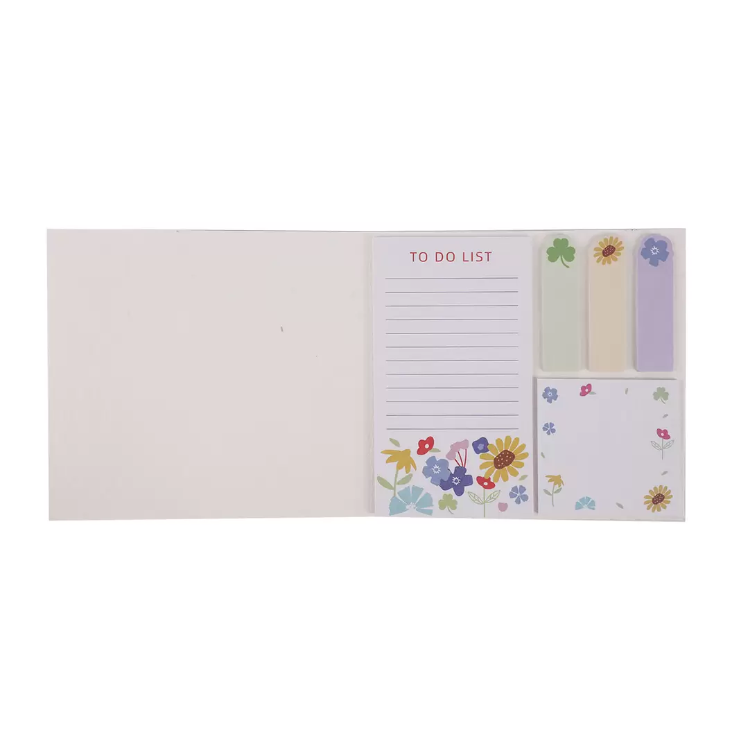 Oferta de Set de Notas Adhesivas Stuk Ecológicas Flores 100 hojas por $65 en OfficeMax