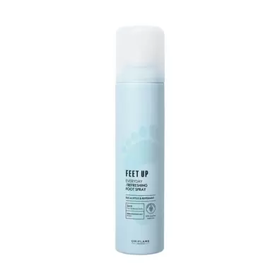 Oferta de Spray Refrescante Antitranspirante Feet Up Everyday Tamaño JUMBO por $370 en Oriflame