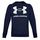 Oferta de Sudadera UA Rival Fleece Big Logo Hoodie para hombre marca Under Armour Azul Marino cod. 119660 por $1039 en Pakar