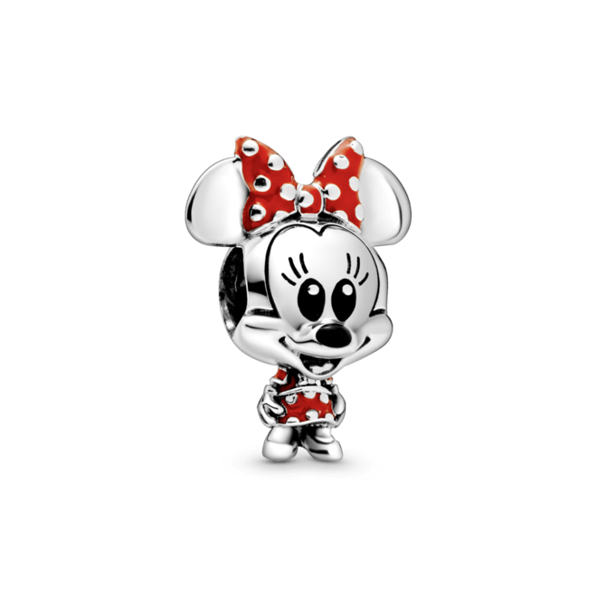 Oferta de Charm Vestido de lunares y moño de Minnie Mouse de Disney por $2675 en Pandora