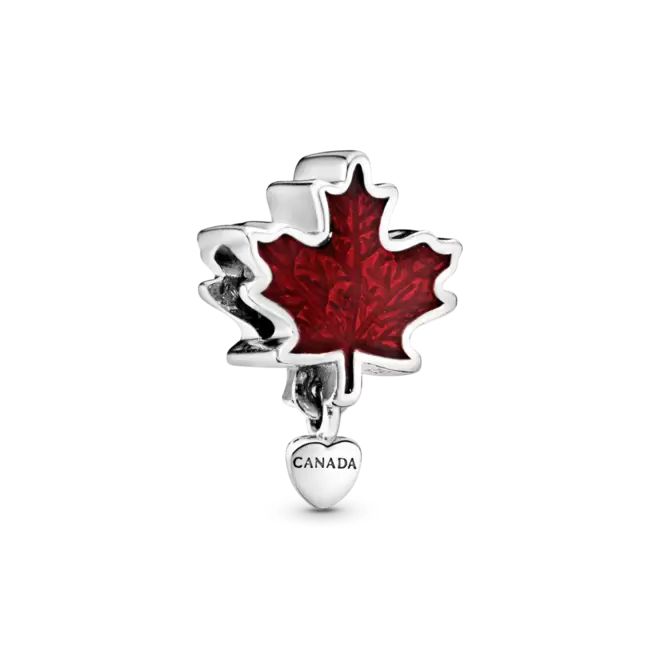 Oferta de Charm Hoja de Arce Rojo de Canadá por $2295 en Pandora