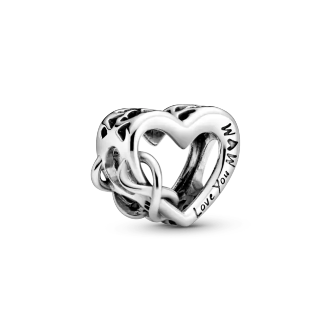 Oferta de Charm Corazón con Infinito Yo te amo mamá por $1155 en Pandora