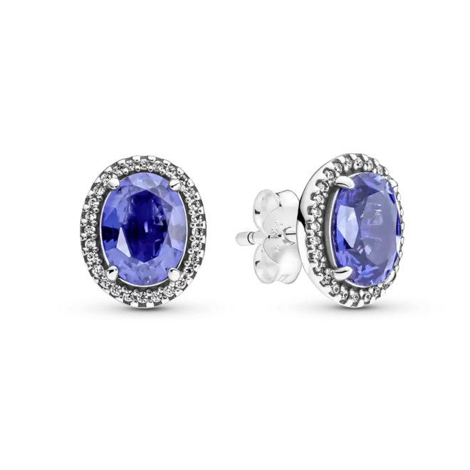 Oferta de Aretes De Botón Halo Llamativo Brillante por $2487.5 en Pandora