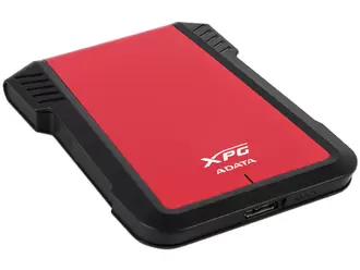 Oferta de Gabinete XPG EX500 para SSD ó HDD de 7mm y 9.5mm, Convierte tu SSD (SATA) en un Disco Externo USB 3.0. Color Rojo. por $169 en PCEL