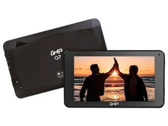 Oferta de Tablet GHIA A7:  Procesador Quad Core (hasta 1.5 GHz),  Memoria RAM de 2GB, Almacenamiento de 16GB,  Pantalla LED Multi Touch de 7 por $749 en PCEL