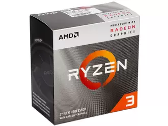 Oferta de Procesador AMD Ryzen 3 3200G, 3.6 GHz (hasta 4.0 GHz) con gráficos Radeon Vega 8, Socket AM4, Quad-Core, 65W. por $1249 en PCEL