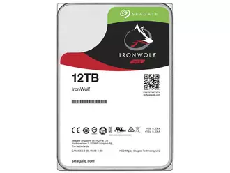 Oferta de Disco Duro Seagate IronWolf de 12TB, 7200 RPM, Caché 256MB, SATA III (6.0 Gb/s) para NAS. por $6569 en PCEL