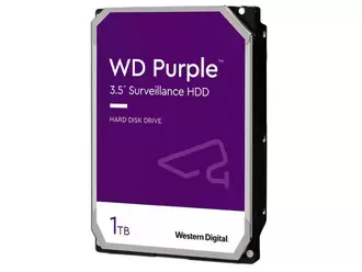 Oferta de Disco Duro para Videovigilancia Western Digital Purple de 1 TB, IntelliPower RPM, SATA III (6 Gb/s). por $829 en PCEL