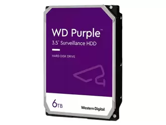 Oferta de Disco Duro Western Digital Purple 6TB, Caché 128MB, 5640RPM, SATA III (6.0 Gb/s). por $2489 en PCEL