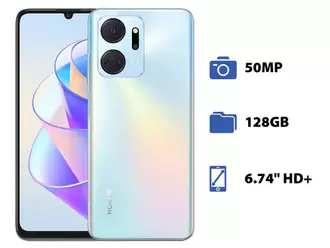 Oferta de Smartphone HONOR X7a: Procesador MediaTek Helio G37 (hasta 2.3 GHz), Memoria RAM de 6GB, Almacenamiento de 128GB, Pantalla LED Multi Touch de 6,74 por $2849 en PCEL