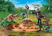 Oferta de 71526 - Nido de estegosaurio con ladrón de huevos por $349 en Playmobil