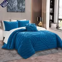 Oferta de Set de Edredón Paola Regina® Texturas 3D. por $1499.01 en Regina