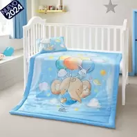 Oferta de Set de Edredón de Verano Elefantito Volador Cielo, Regina Baby®. por $412.01 en Regina