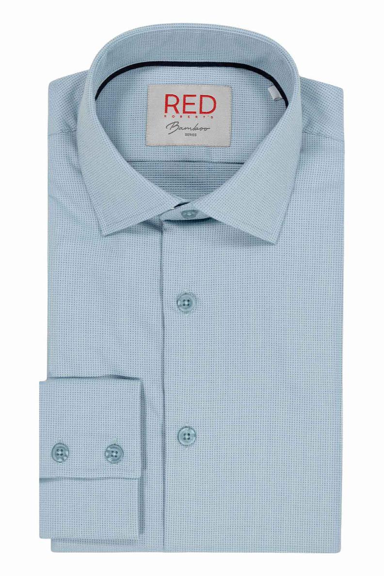 Oferta de Camisa Vestir BAMBOO Roberts Red Vintage Slim Fit por $1290 en Robert's