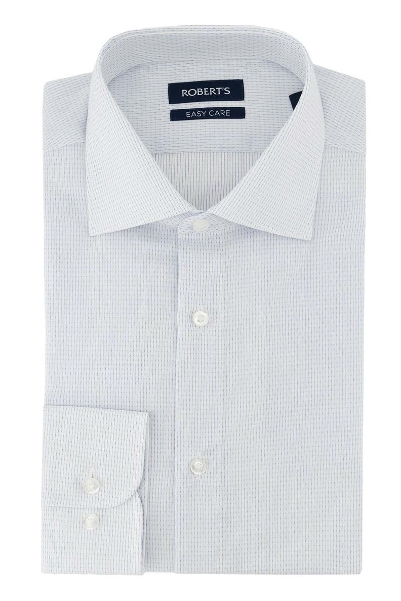 Oferta de Camisa Roberts Easy Care Color Blanco Regular Fit por $1490 en Robert's