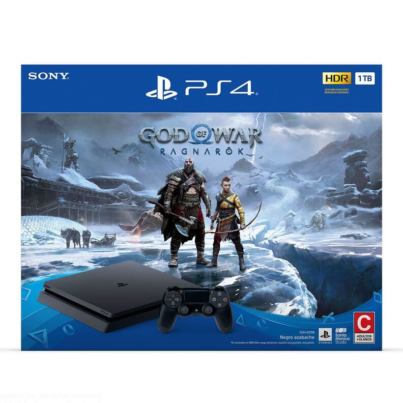 Oferta de Consola PS4 1tb God of War Ragnarok por $8699 en Sanborns