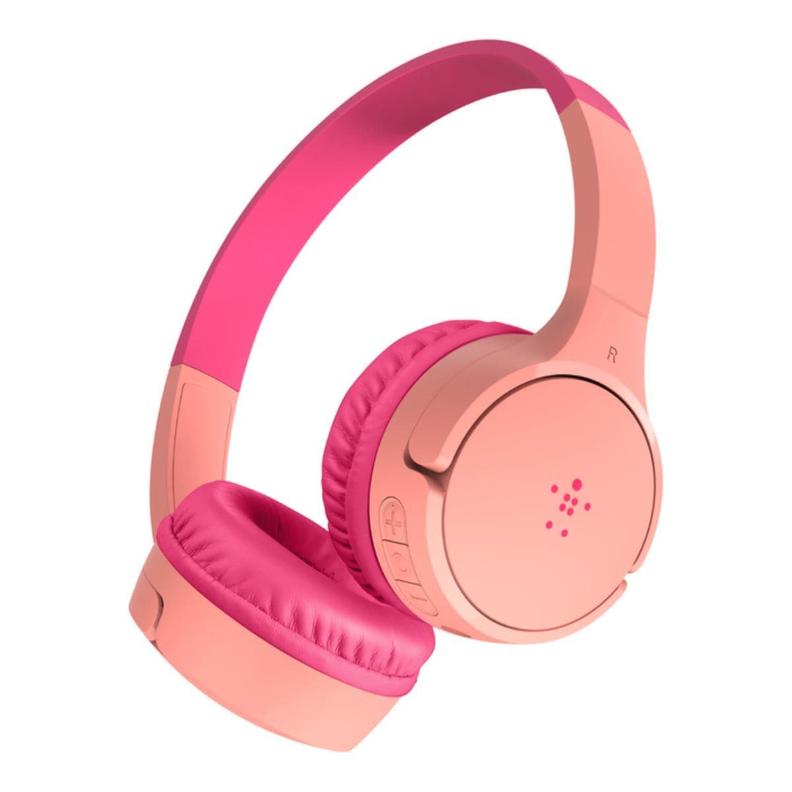 Oferta de Audífonos Belkin SoundForm BT para niños rosa por $399 en Sanborns