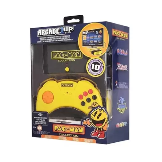 Oferta de Consola Arcade Pac-man 1up + 10 Juegos Por Hdmi Control Wifi OFERTA Nuevo en Mexico aprovecha dia del niño por $329 en Sanborns