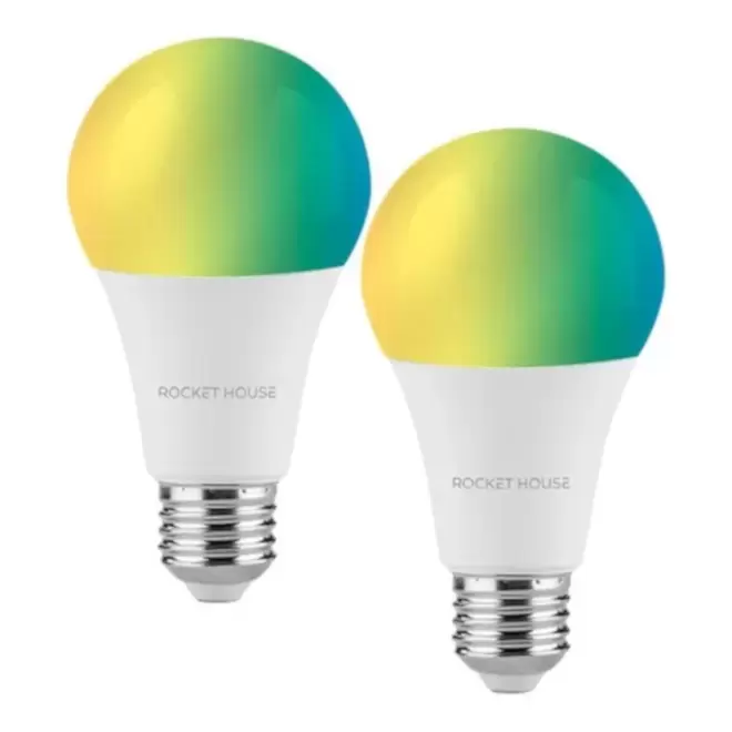 Oferta de Foco Inteligente Led Rocket House Rainbow Rgb Wifi 11w Duo Pack por $499 en Sanborns