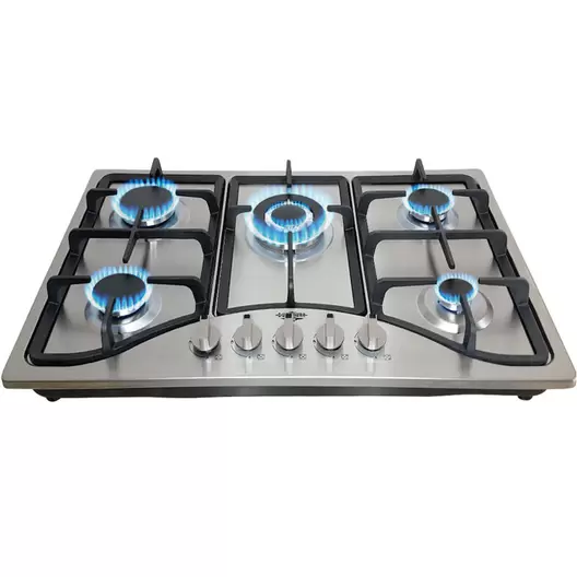 Oferta de Parrilla de Gas 5 Quemadores Acero Inoxidable Empotrable Gutstark por $2399 en Sanborns