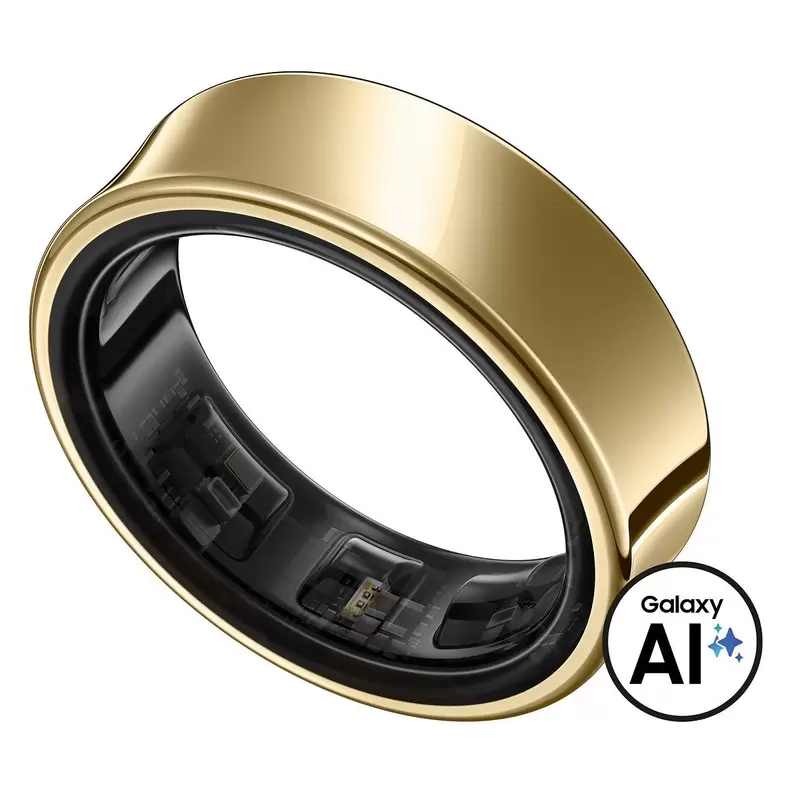 Oferta de Galaxy Ring Titanium Dorado No. 10 por $7999 en Sanborns