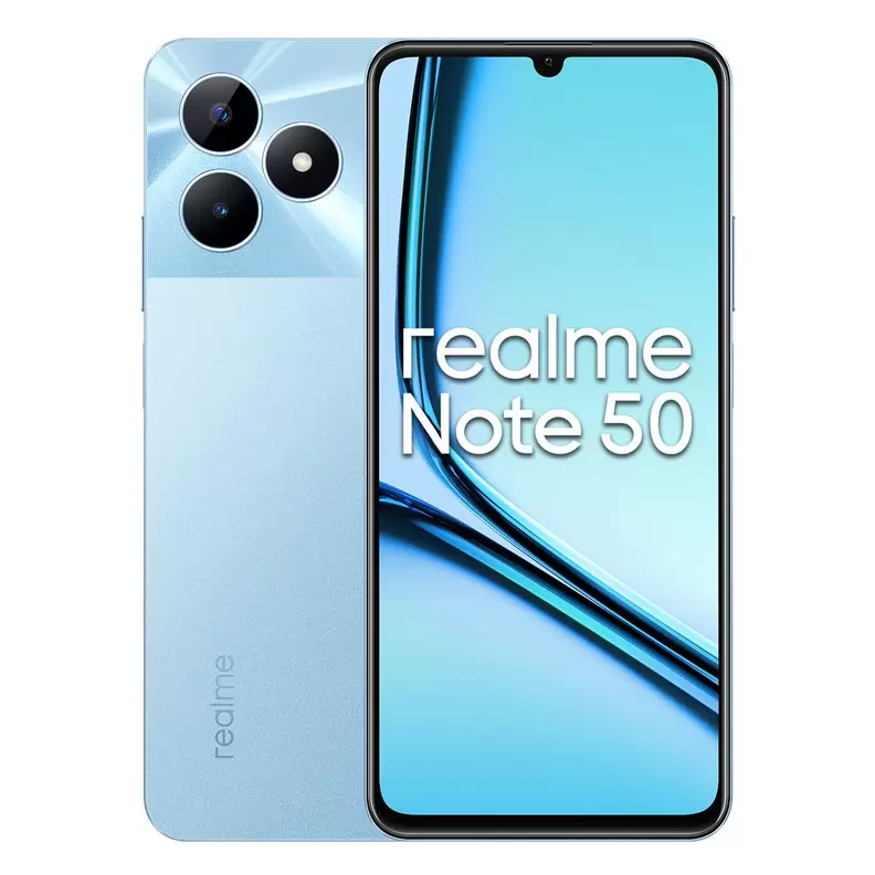 Oferta de Celular Realme Note 50 128GB Color Azul R6 (Telcel) por $2799 en Sanborns