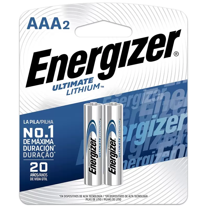 Oferta de Pila Energizer litio AAA 2 piezas por $169 en Sanborns