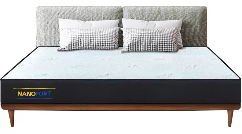 Oferta de Colchon Memory Foam 3 Capas Ortopedico King Size Nanofort por $6299 en Sanborns