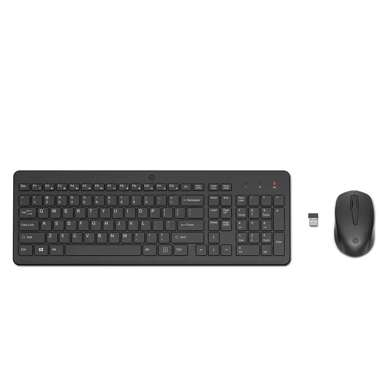 Oferta de Teclado y mouse inalámbrico HP 330 color negro por $649 en Sanborns