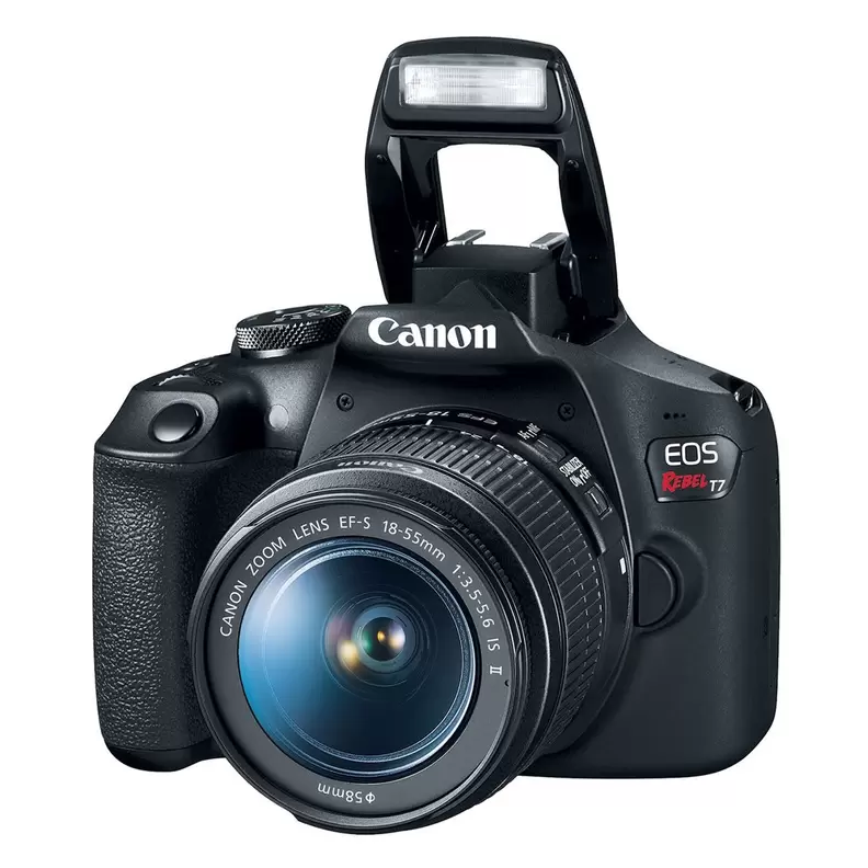 Oferta de Cámara Canon T7 EF-S 18-55 IS por $9899 en Sanborns