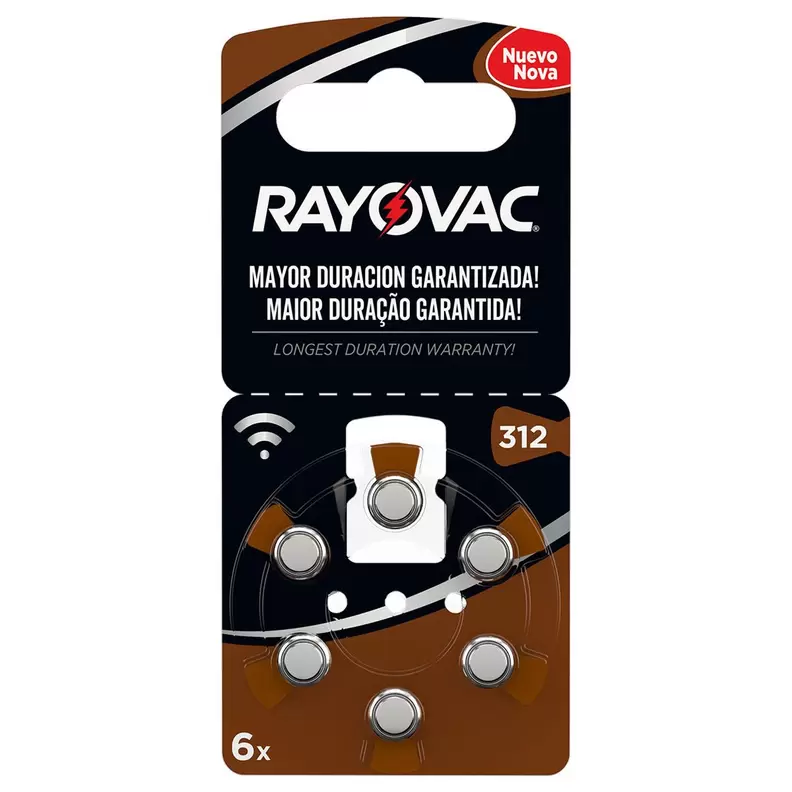 Oferta de Pila Auditiva 312 AUZ C/6 Rayovac por $65 en Sanborns