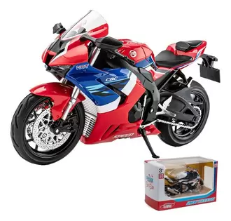 Oferta de Moto Escala Metal Honda Cbr1000 Con Sonido y Luces Rojo por $809 en Sanborns