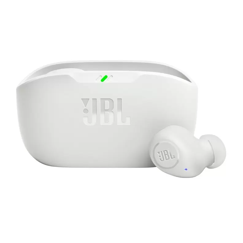 Oferta de Audifonos JBL Vibe Buds Blanco por $999 en Sanborns