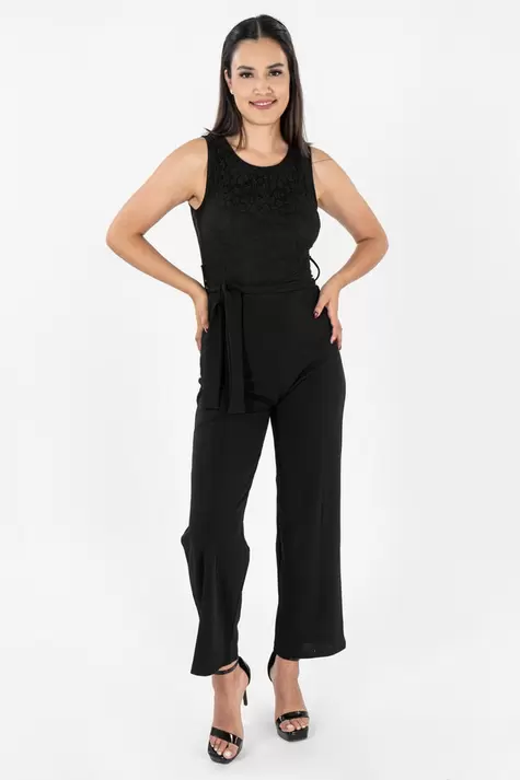 Oferta de Jumpsuit sin manga y con cinto por $290 en Santory