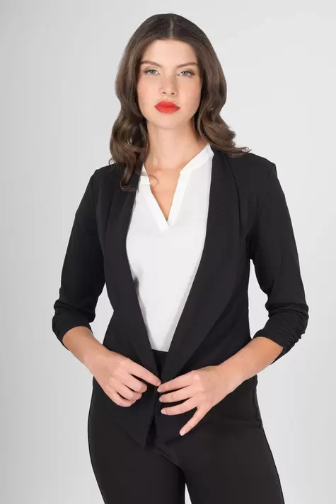 Oferta de Saco manga 3/4 plisado por $190 en Santory