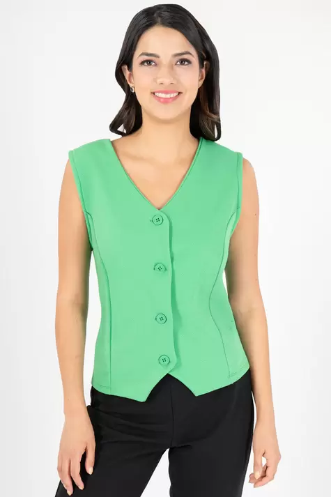 Oferta de Chaleco liso por $170 en Santory