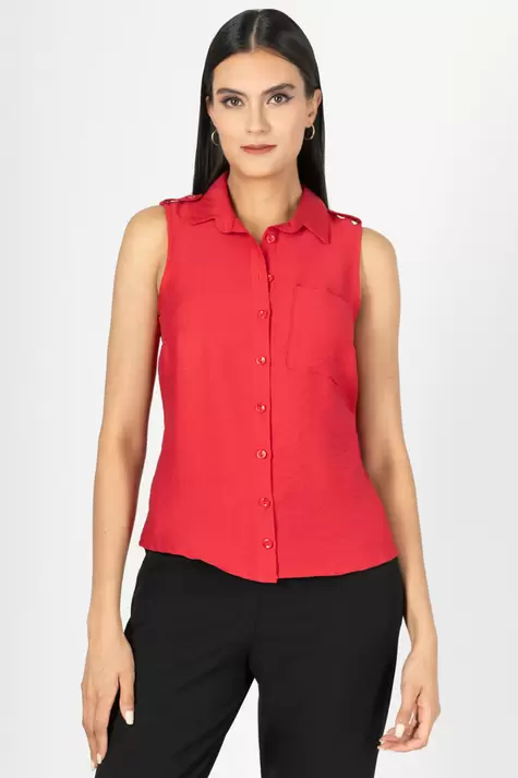 Oferta de Camisa sin mangas con bolsa por $190 en Santory
